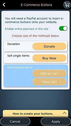 PayPali nuppude abil saate luua lihtsaid e-kaubanduse lahendusi.